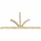 Ekena Millwork Richland Rough Sawn Timber Gable Bracket, Douglas Fir, 108"W x 63"H x 4"D x 4"F, 14/12 Pitch GBW108X63X0404RIC00RDF - alternate 5